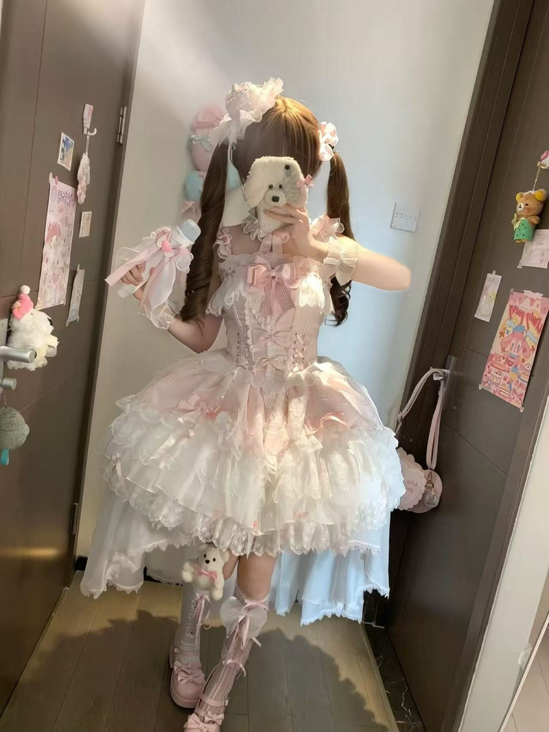 Alice - Sweet Sugar Love Song Balletcore - JSK dress with sweetheart