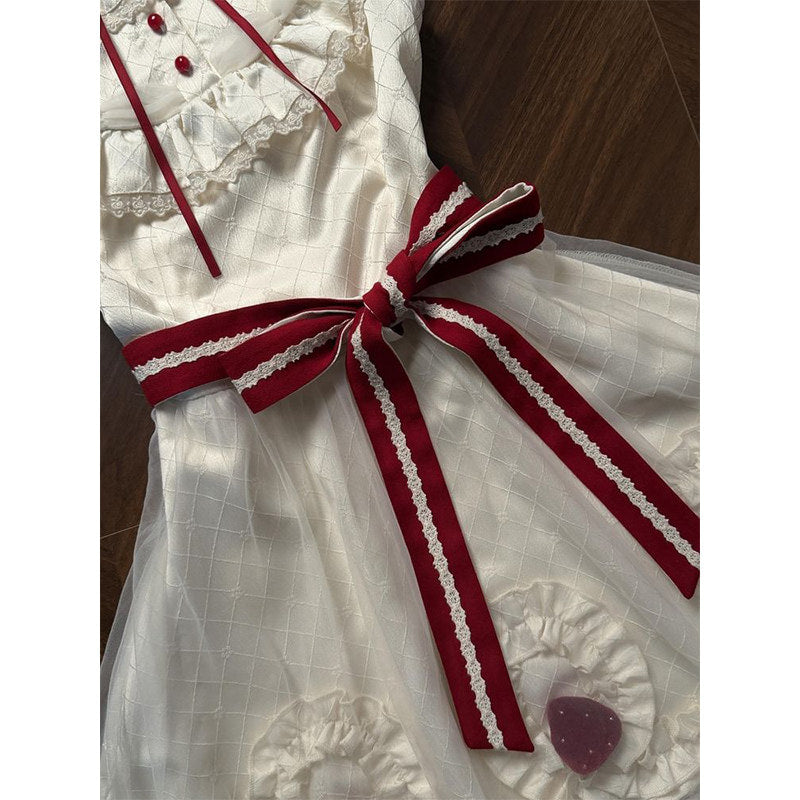 Creamy - Sweet Lolita OP Dress - Sleeveless fit-and-flare one-piece