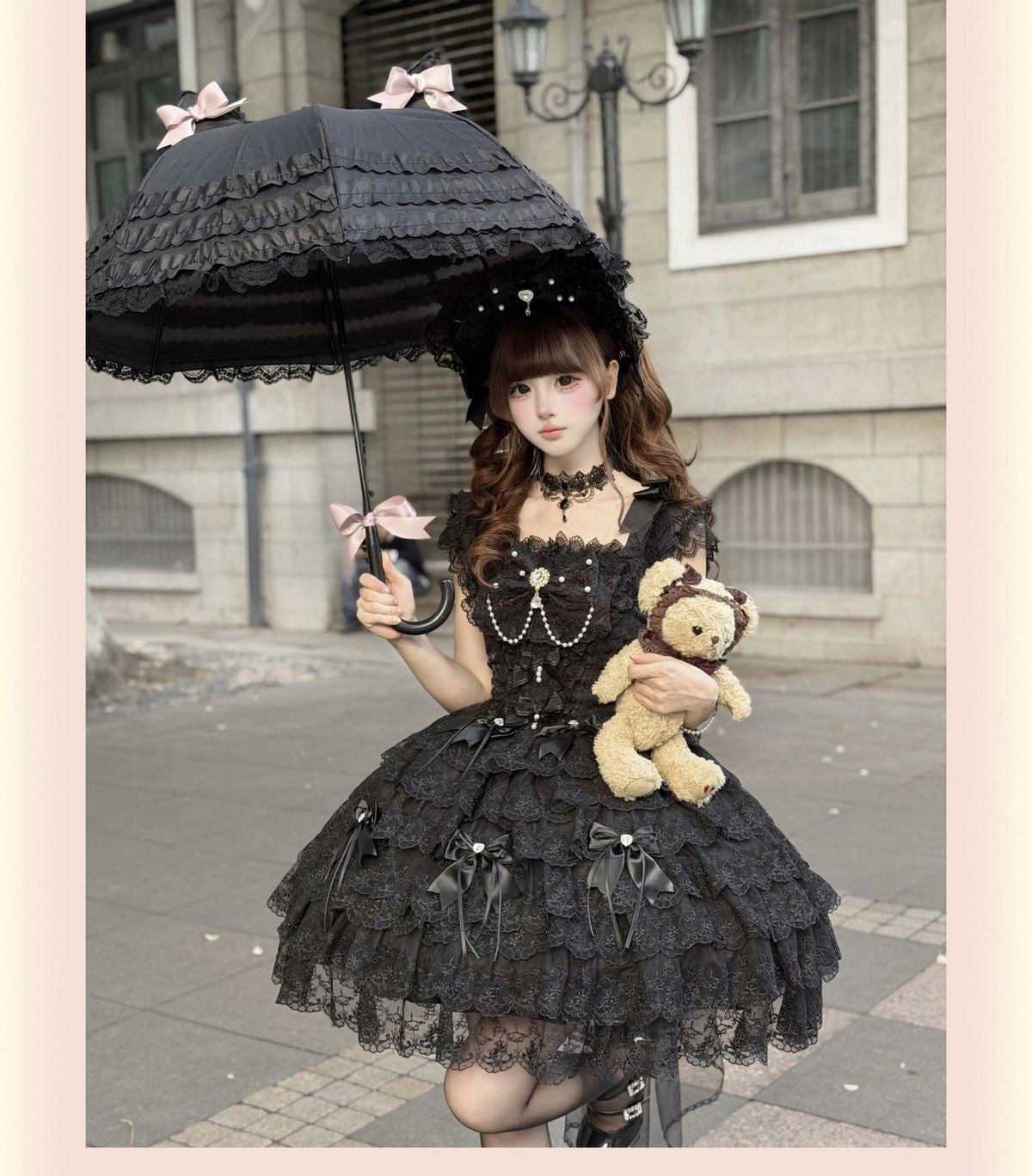 Confession Sweetheart - Light Feather Slumber - Tiered ruffle Sweet