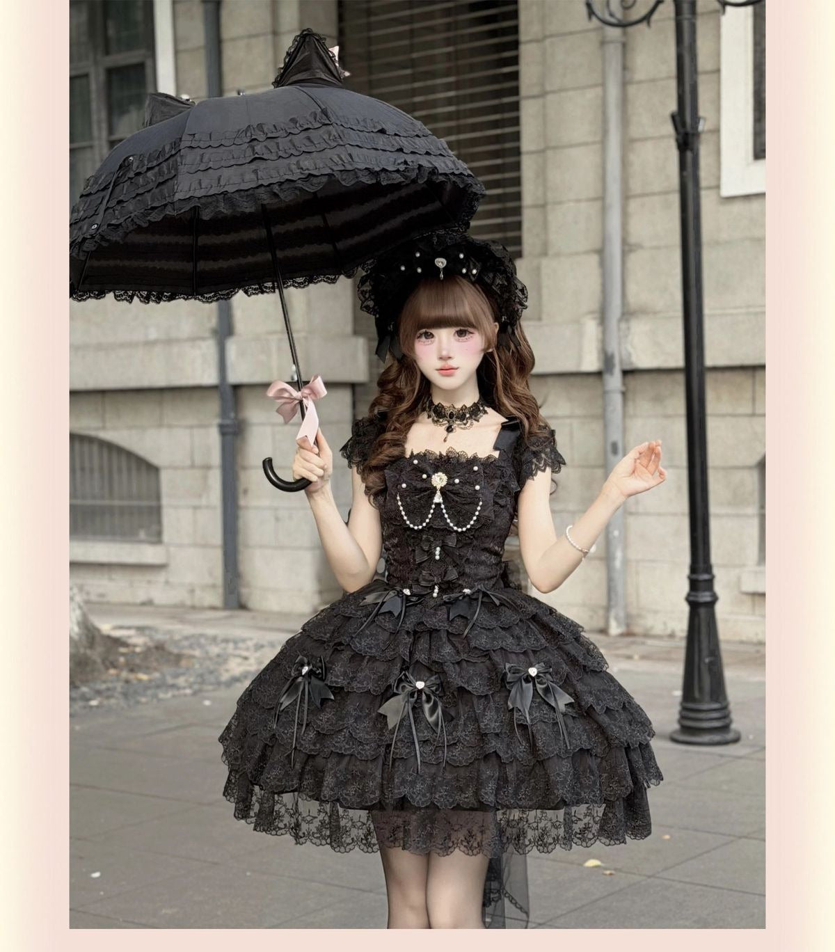 Confession Sweetheart - Light Feather Slumber - Tiered ruffle Sweet