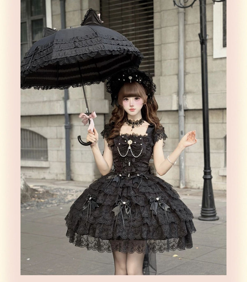Confession Sweetheart - Light Feather Slumber - Tiered ruffle Sweet