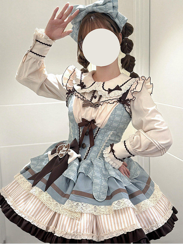 Creamy - Mint Chocolate Sweet Lolita - Coordinated Sweet Lolita JSK