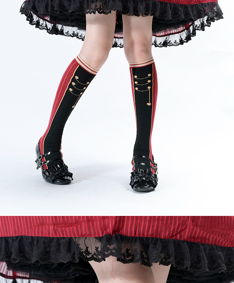 roji roji - Nutcracker - Knee-High Socks