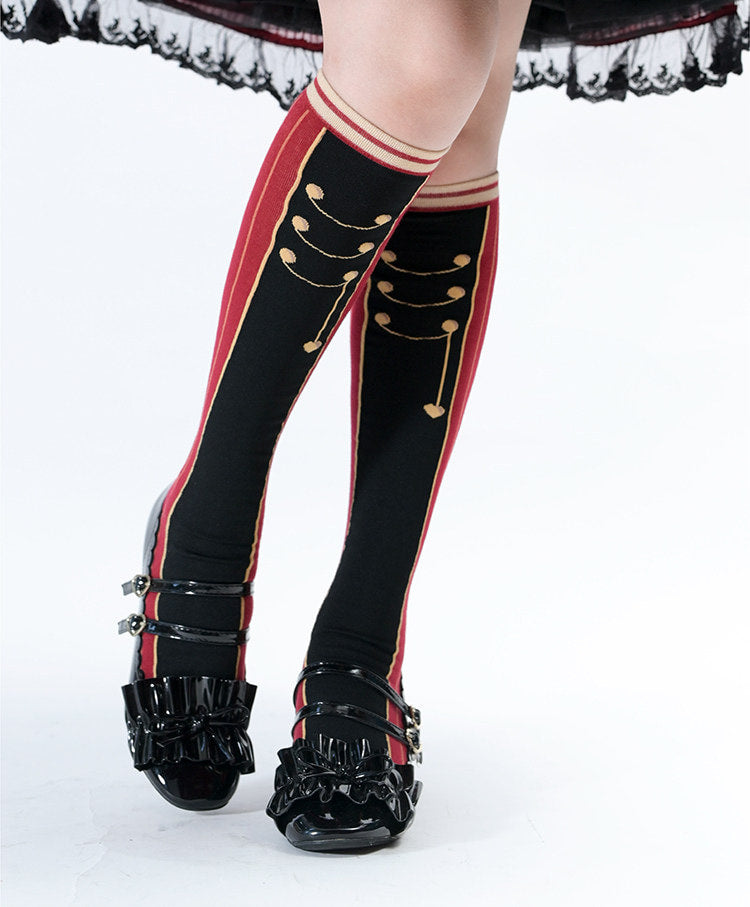 roji roji - Nutcracker - Knee-High Socks