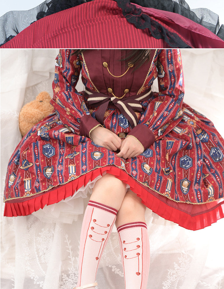roji roji - Nutcracker - Knee-High Socks