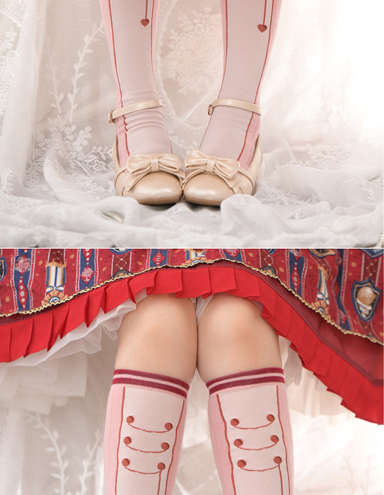 roji roji - Nutcracker - Knee-High Socks
