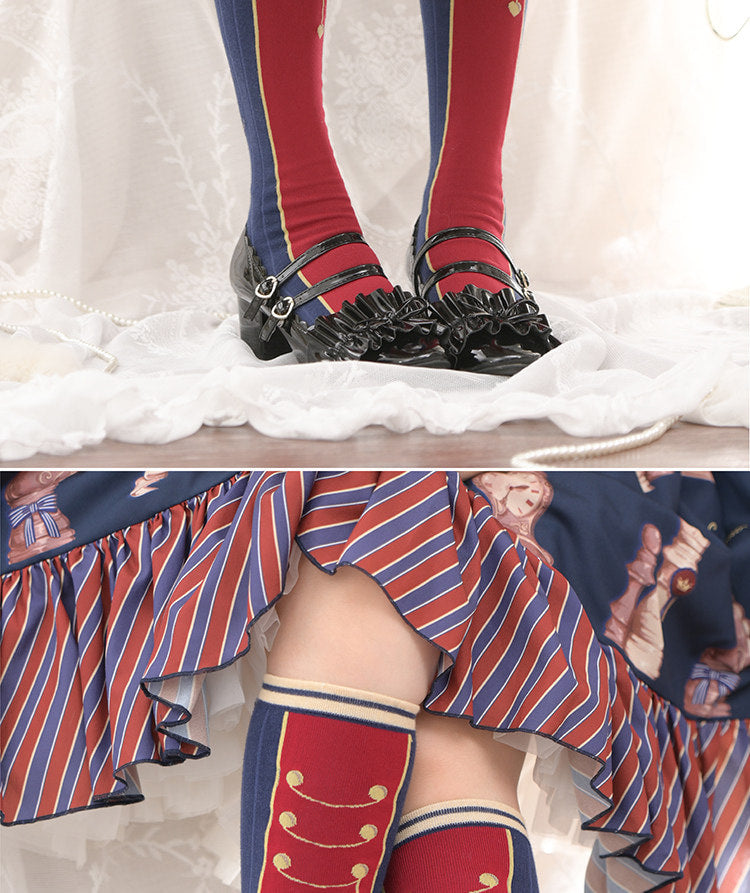 roji roji - Nutcracker - Knee-High Socks