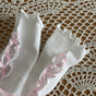 weiß + rosa / Einheitsgröße