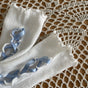 Weiß + Blau / Einheitsgröße