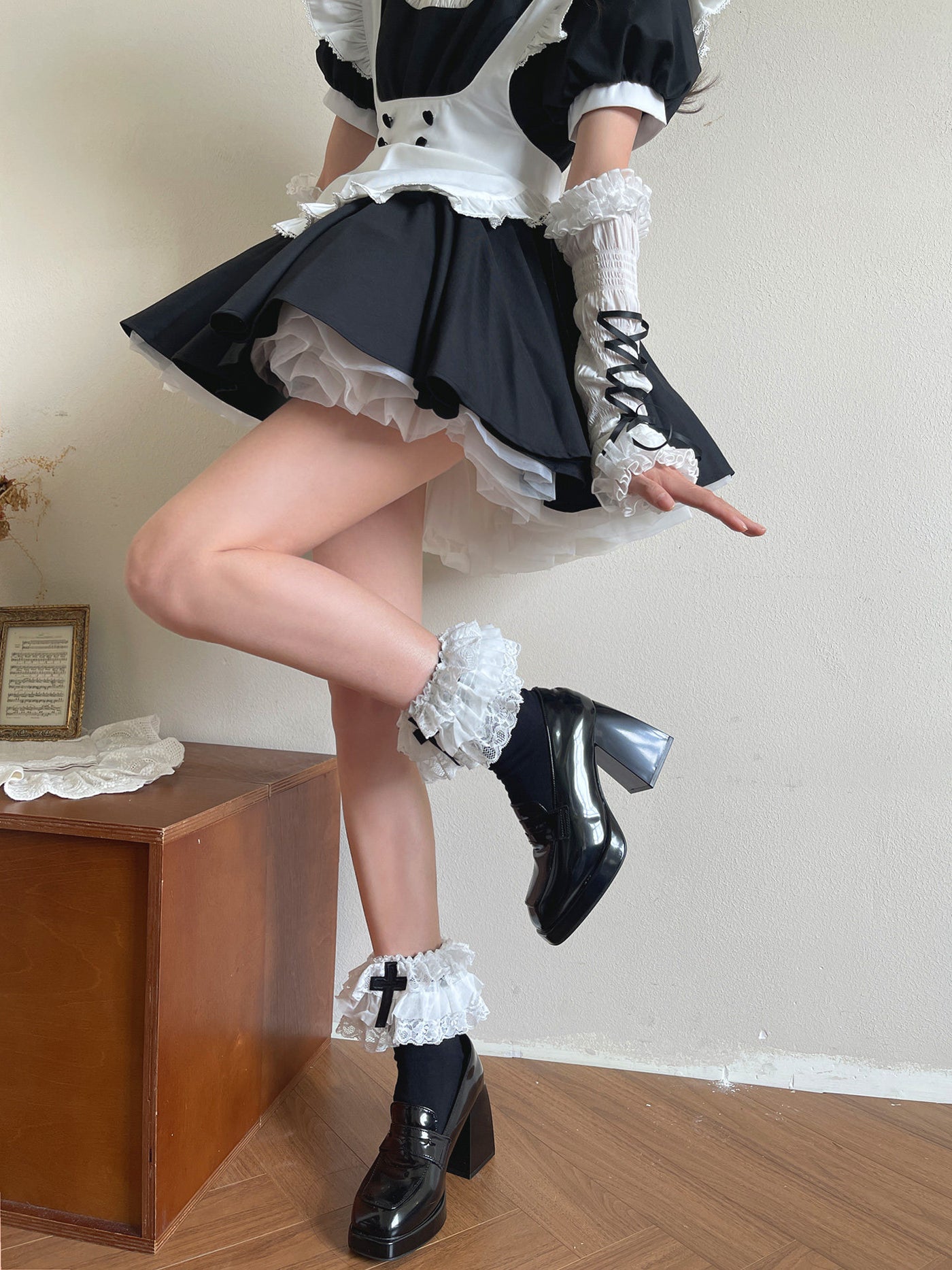 Sock Noble - Gothic Cross Lolita - Individually Selectable