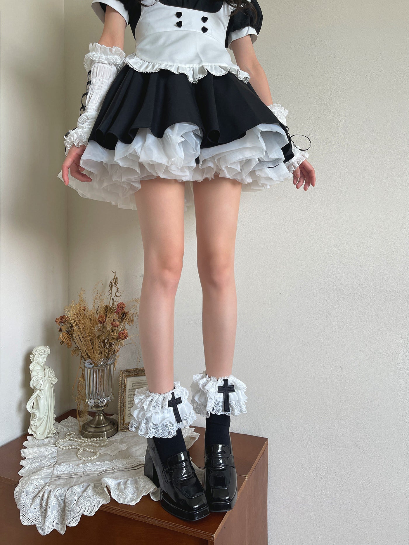 Sock Noble - Gothic Cross Lolita - Individually Selectable