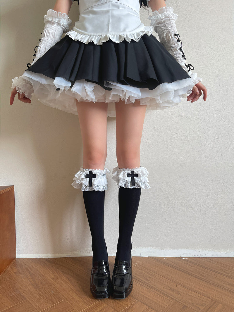 Sock Noble - Gothic Cross Lolita - Individually Selectable