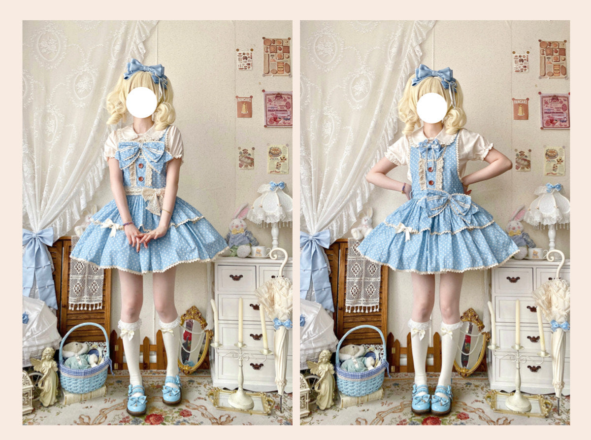 Qianmu Original - Polka Dot - JSK Dress