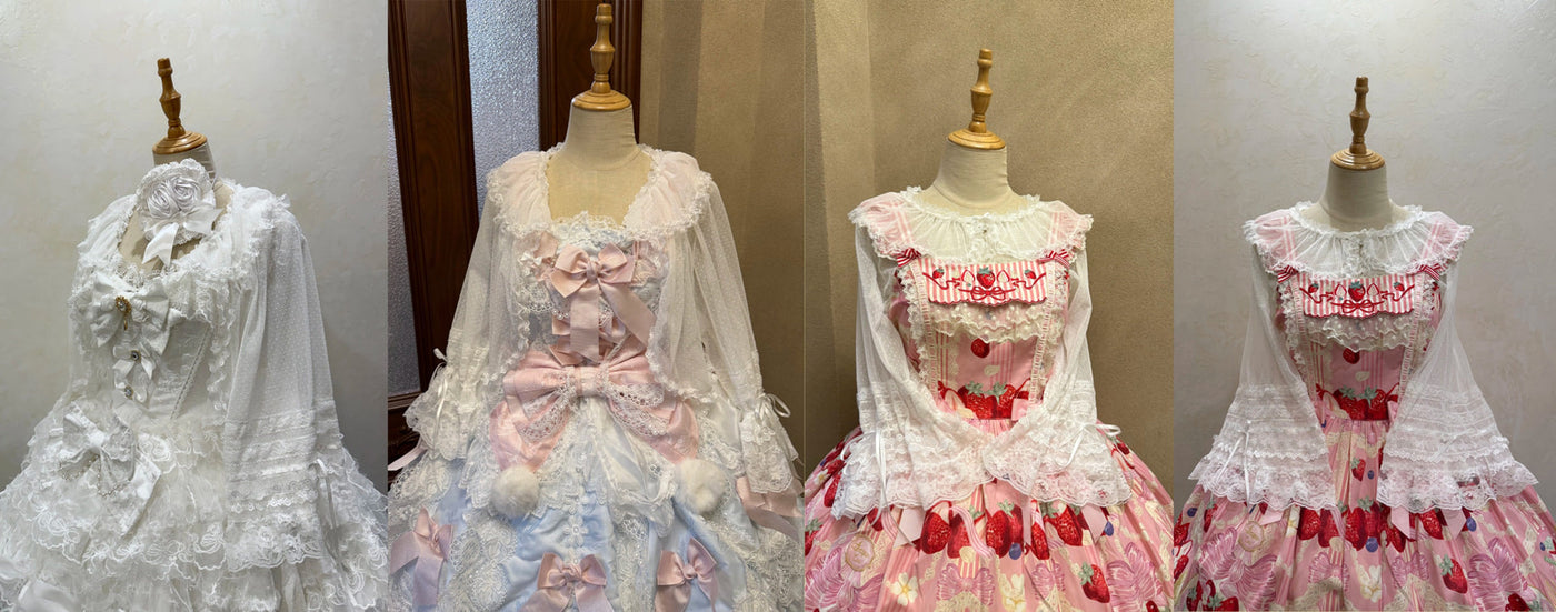 Star Fantasy - Summer Quartet - Sweet lolita top with ruffled high neck