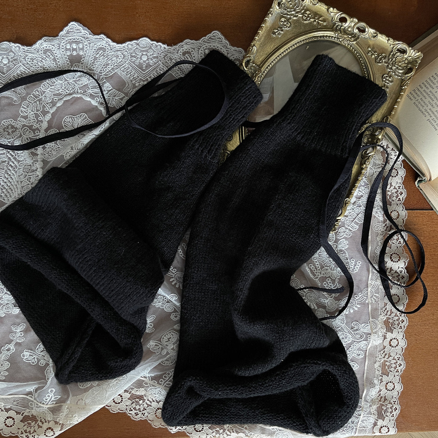 Sock Noble - Gothic Punk Lolita Leg Accessories - One size leg