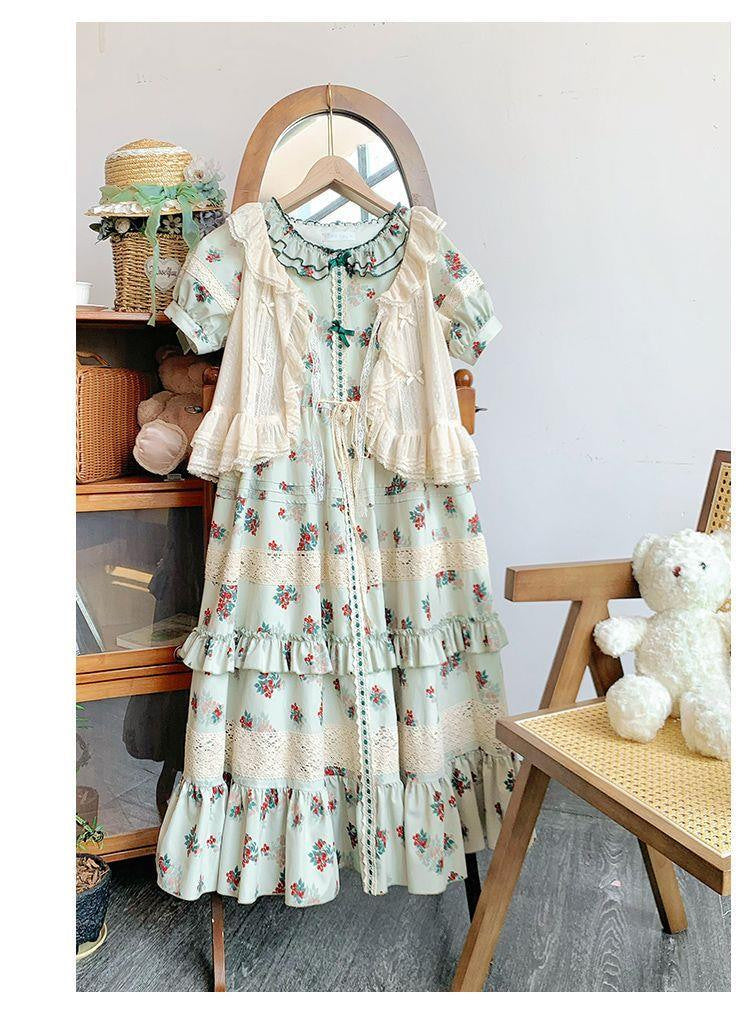 Sweetheart Dream Machine - Sweet Lolita Lace Vest - 4-color lightweight summer lace