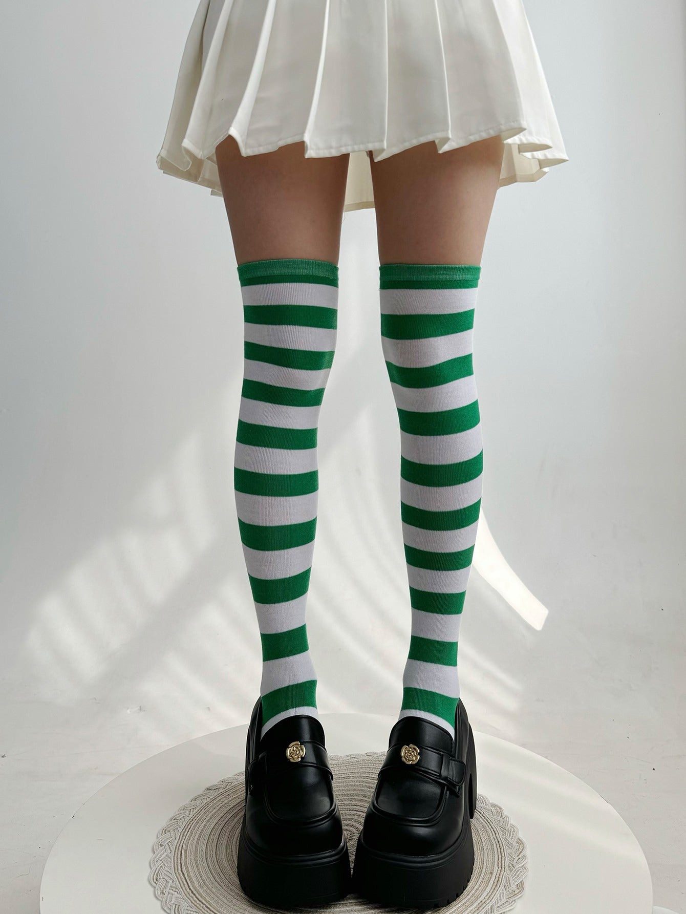 Fantasy Doll - Striped Bell Cuff - Leg Warmers