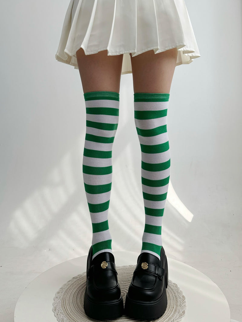 Fantasy Doll - Striped Bell Cuff - Leg Warmers