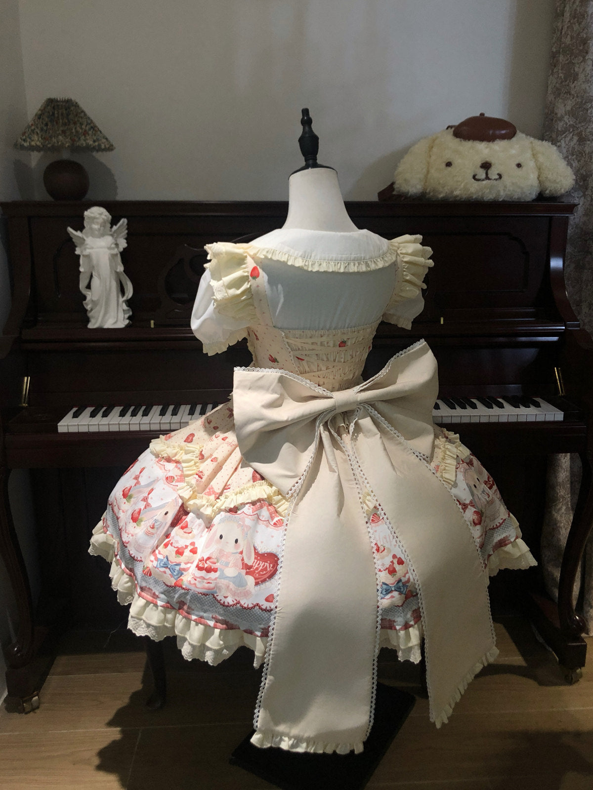 Sweetheart Dream - Bunny Party Cake Dress - Sweet lolita tiered dress