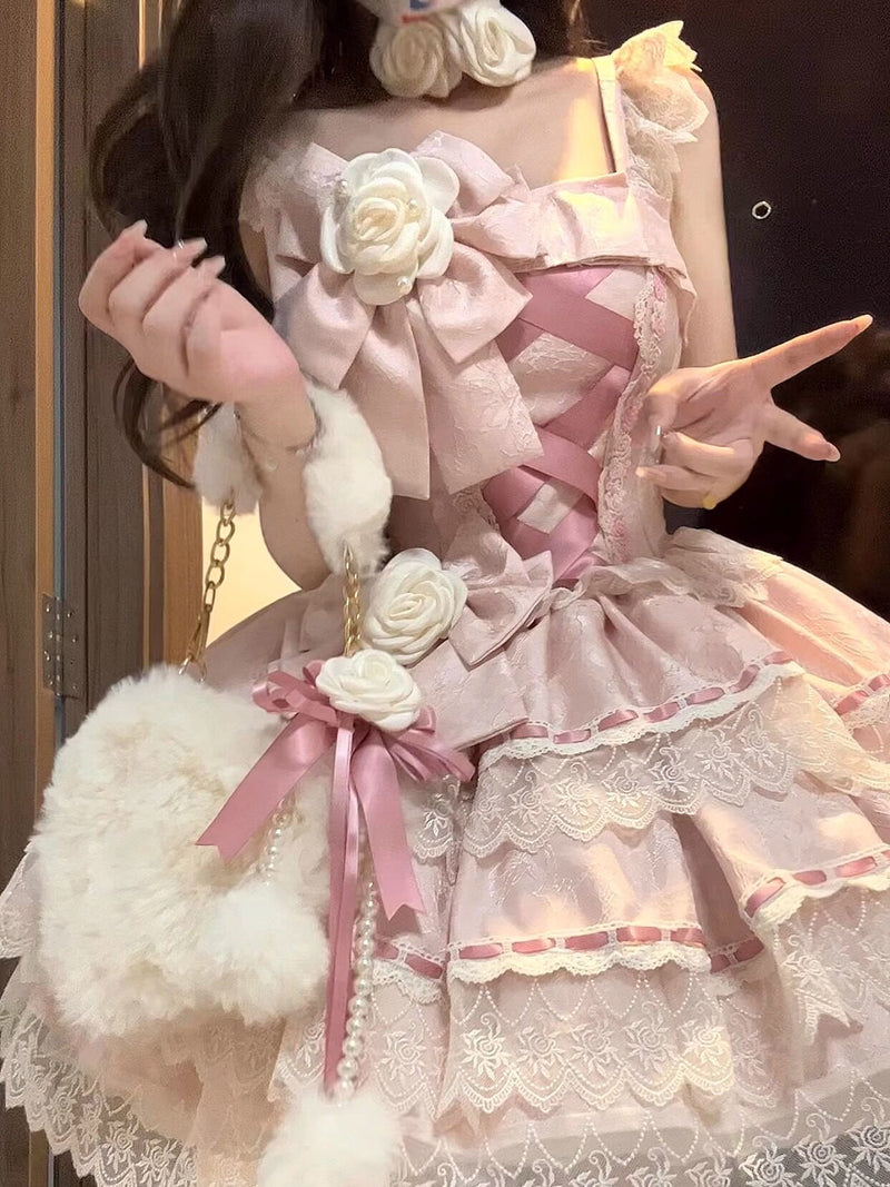 Dessert - Raspberry Cake - OP Dress Full Set