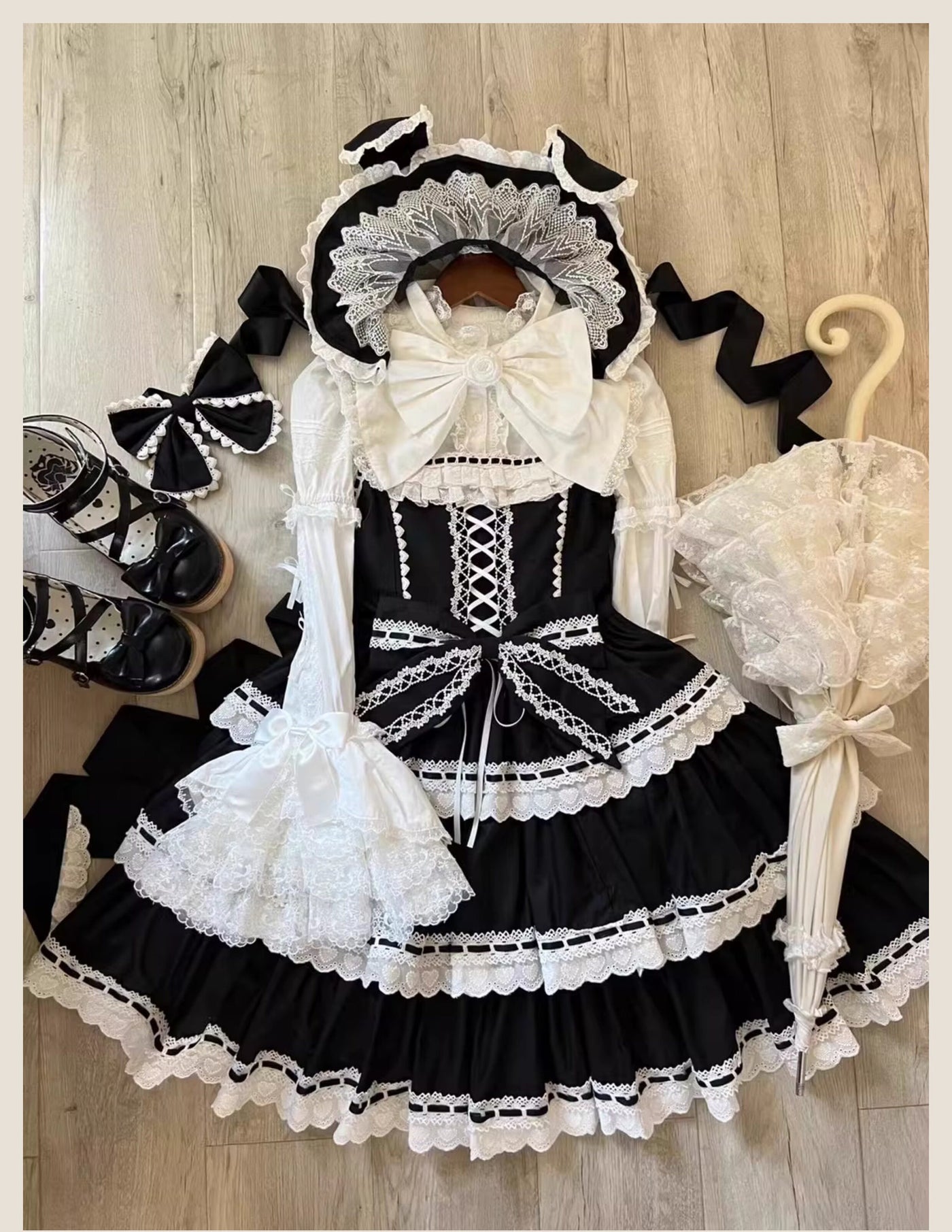 Tata Long Ear - Otome Heart - Vintage-inspired Sweet Lolita JSK