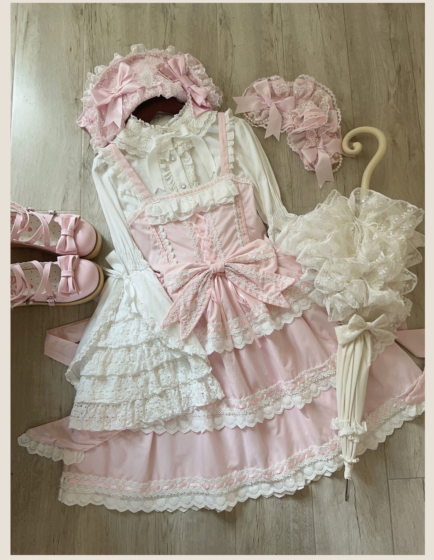 Tata Long Ear - Otome Heart - Vintage-inspired Sweet Lolita JSK