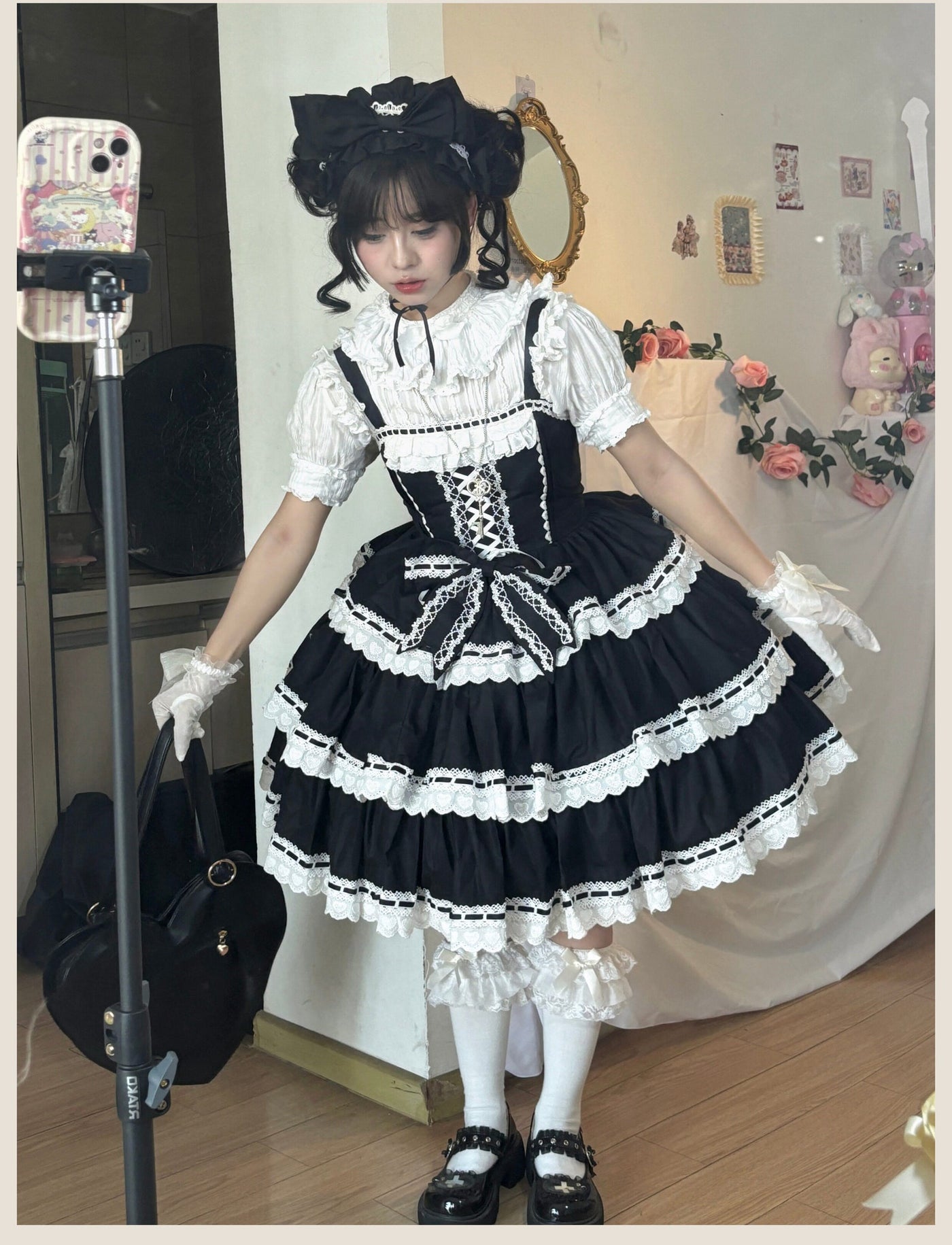 Tata Long Ear - Otome Heart - Vintage-inspired Sweet Lolita JSK
