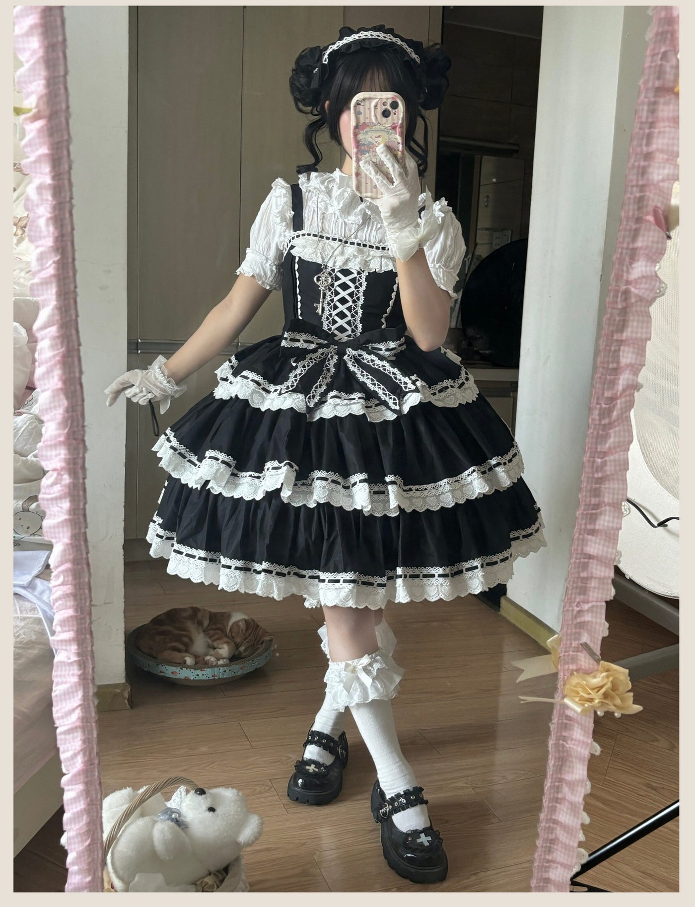 Tata Long Ear - Otome Heart - Vintage-inspired Sweet Lolita JSK