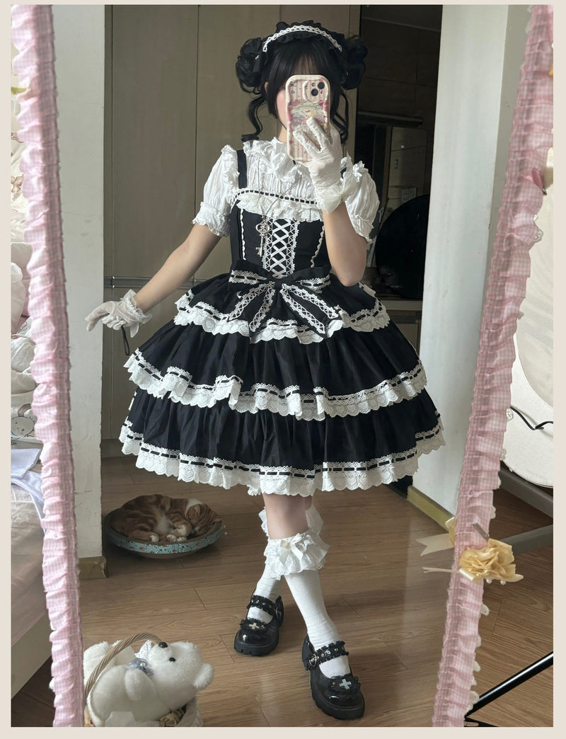 Tata Long Ear - Otome Heart - Vintage-inspired Sweet Lolita JSK