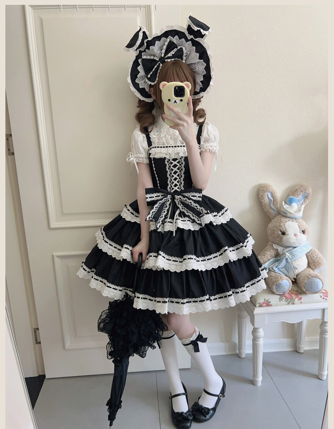 Tata Long Ear - Otome Heart - Vintage-inspired Sweet Lolita JSK