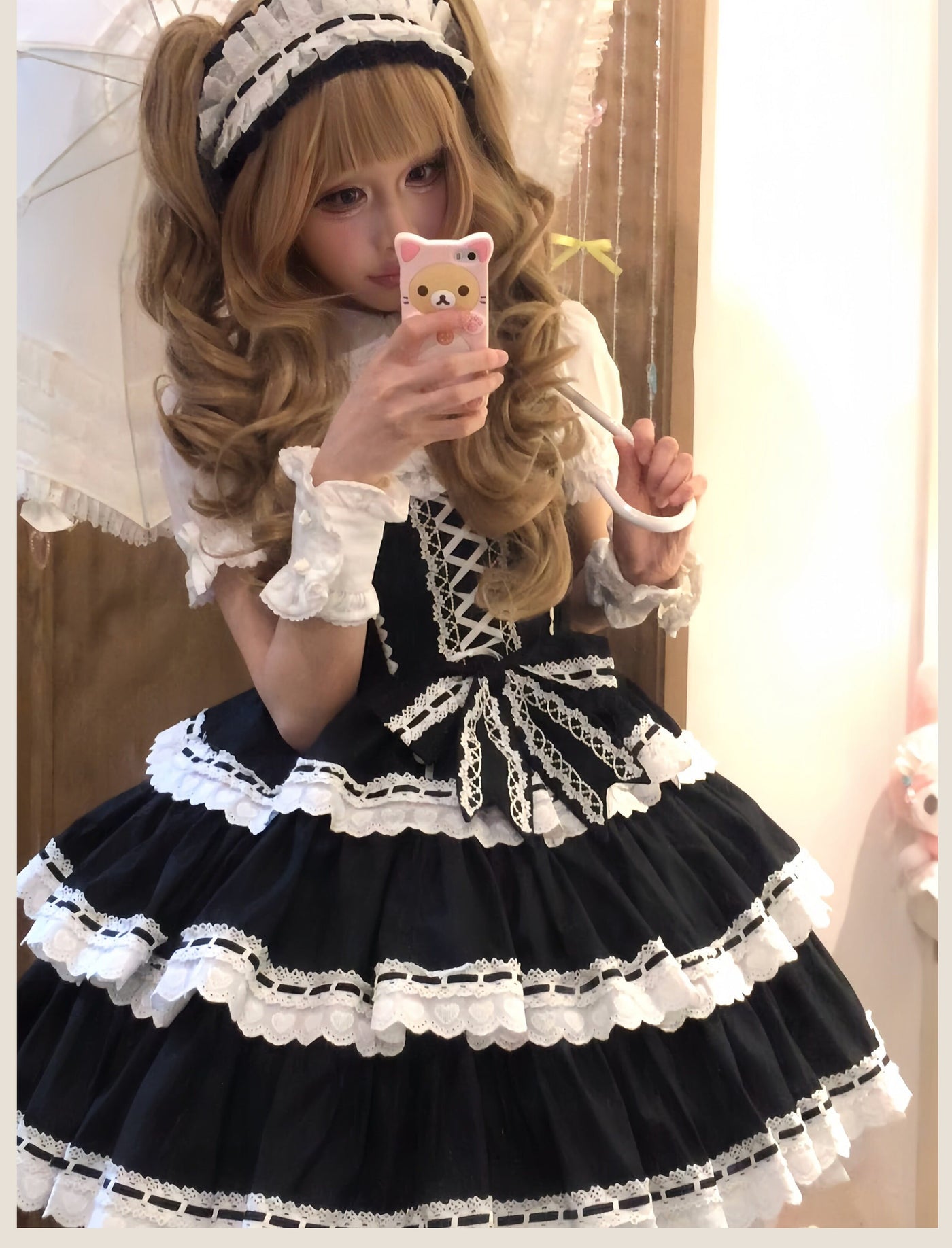 Tata Long Ear - Otome Heart - Vintage-inspired Sweet Lolita JSK