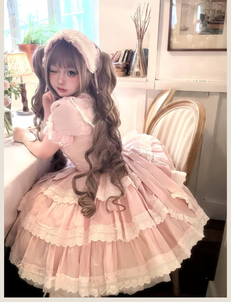 Tata Long Ear - Otome Heart - Vintage-inspired Sweet Lolita JSK
