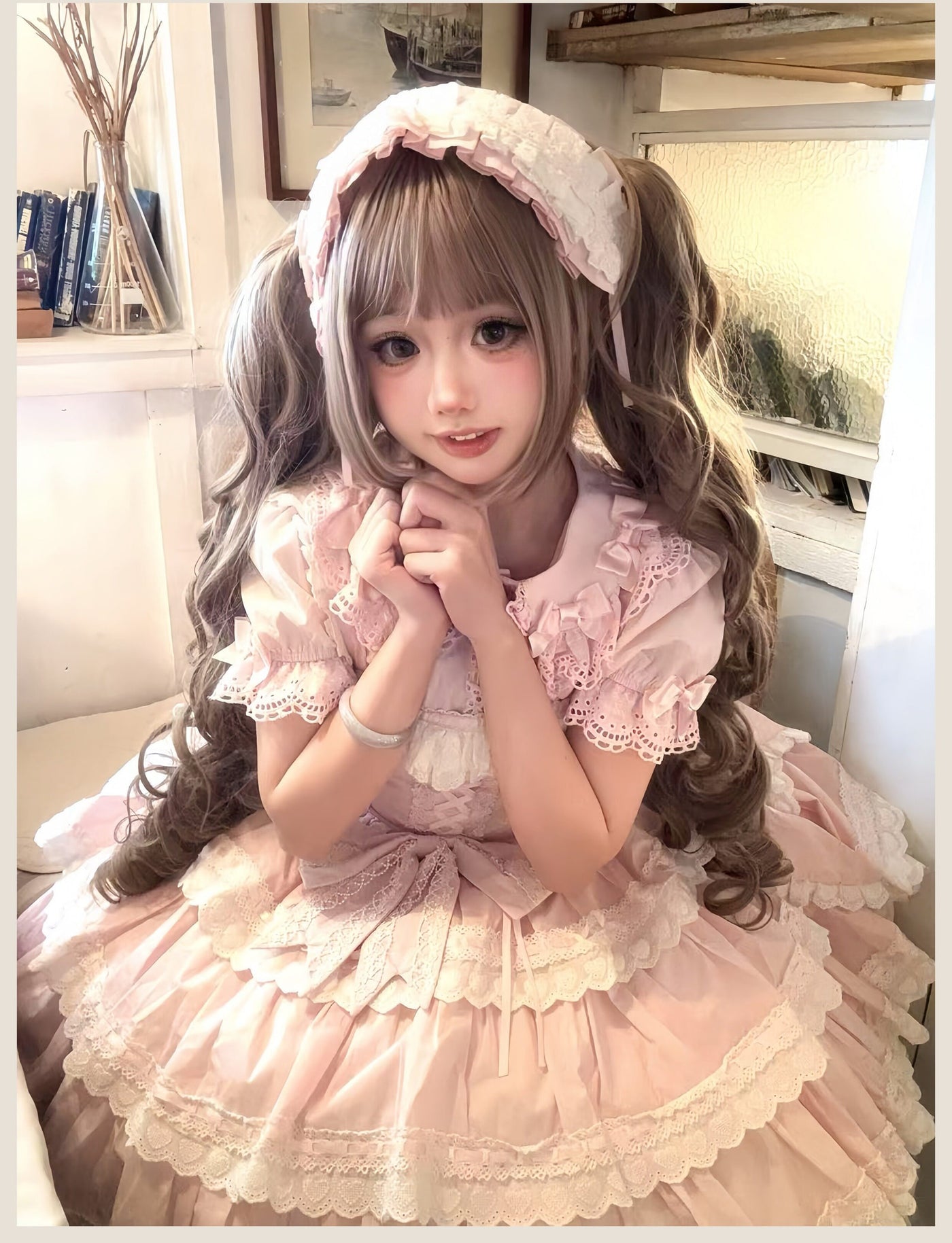 Tata Long Ear - Otome Heart - Vintage-inspired Sweet Lolita JSK