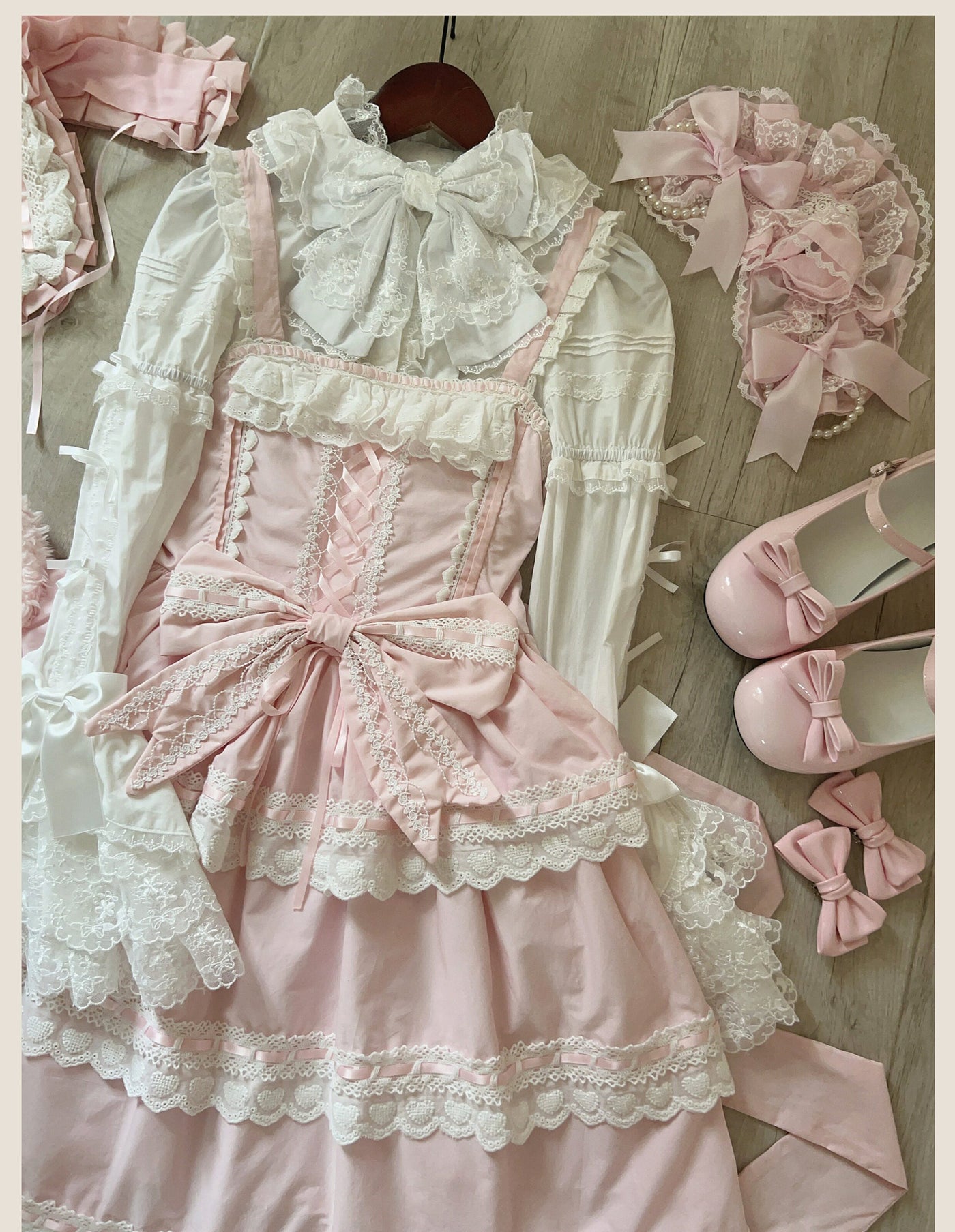 Tata Long Ear - Otome Heart - Vintage-inspired Sweet Lolita JSK