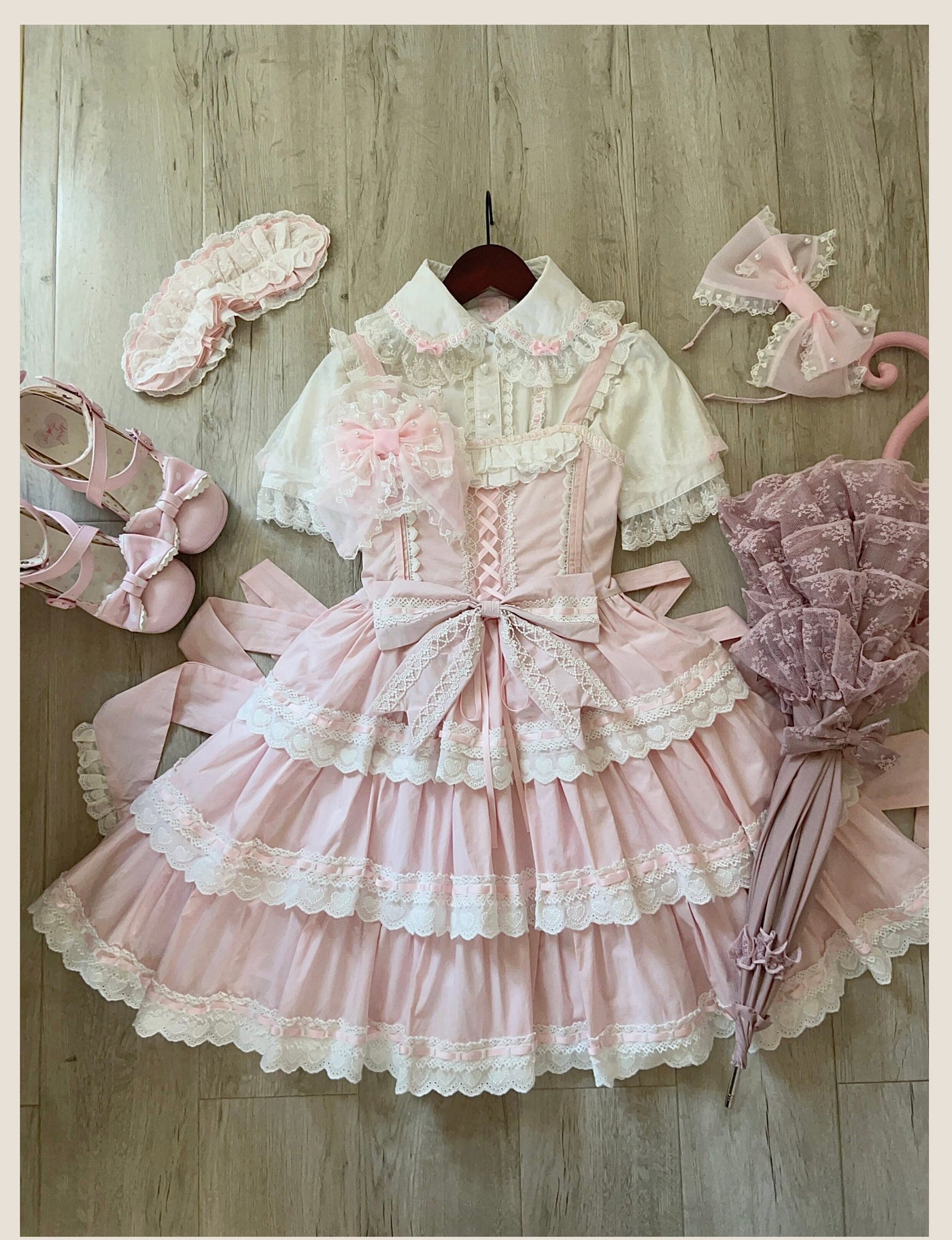 Tata Long Ear - Otome Heart - Vintage-inspired Sweet Lolita JSK