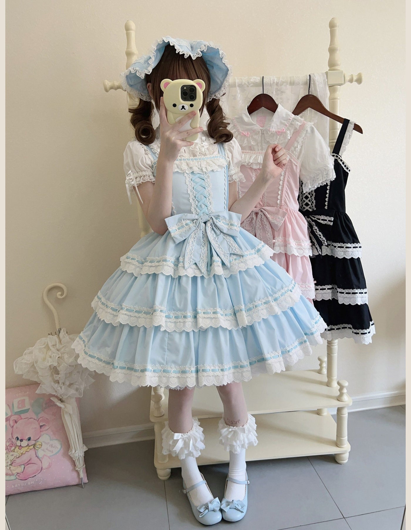 Tata Long Ear - Otome Heart - Vintage-inspired Sweet Lolita JSK