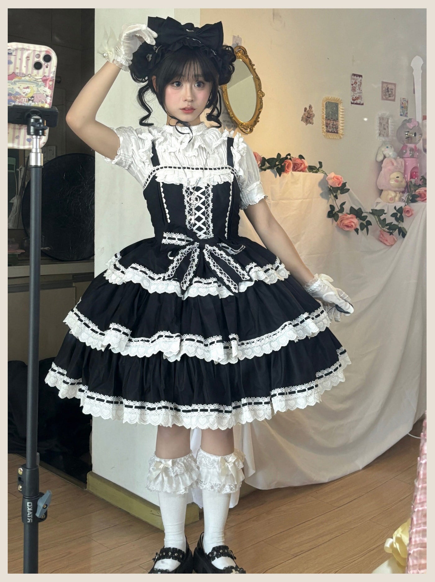 Tata Long Ear - Otome Heart - Vintage-inspired Sweet Lolita JSK