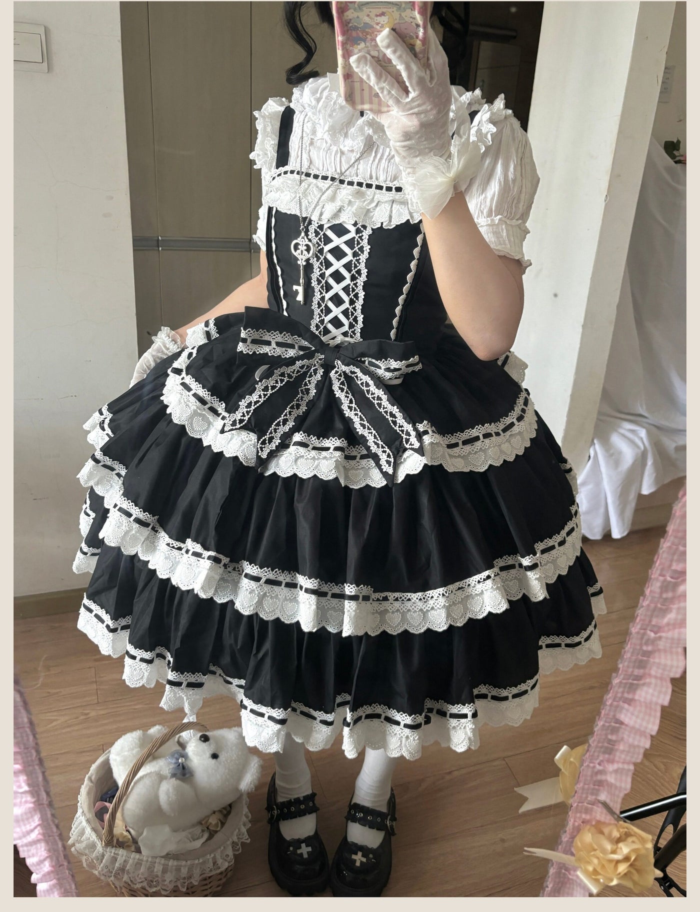 Tata Long Ear - Otome Heart - Vintage-inspired Sweet Lolita JSK