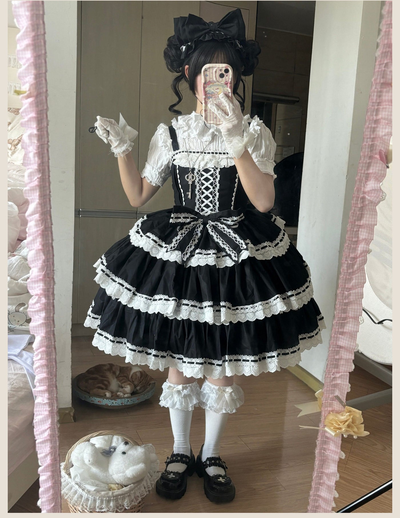 Tata Long Ear - Otome Heart - Vintage-inspired Sweet Lolita JSK