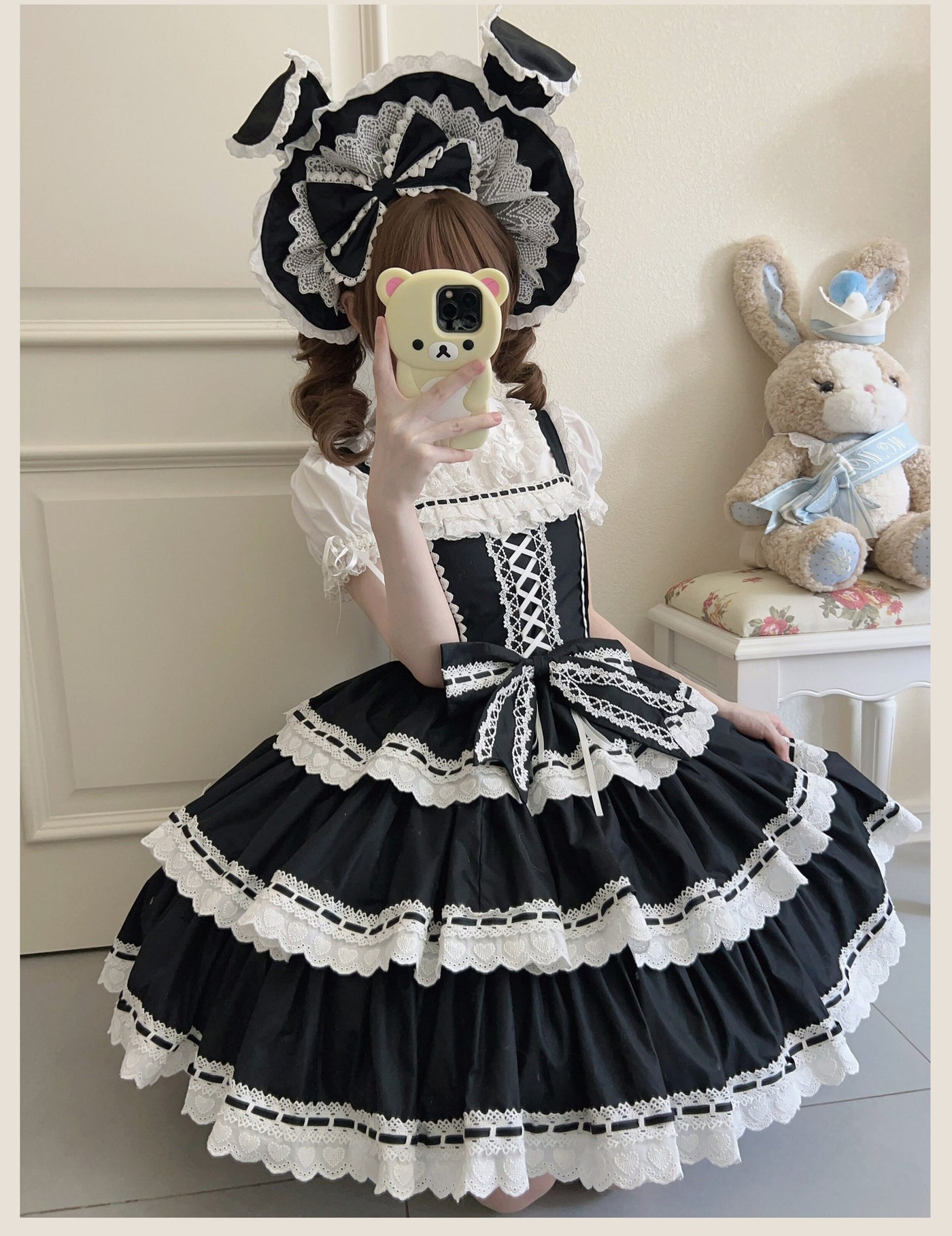 Tata Long Ear - Otome Heart - Vintage-inspired Sweet Lolita JSK