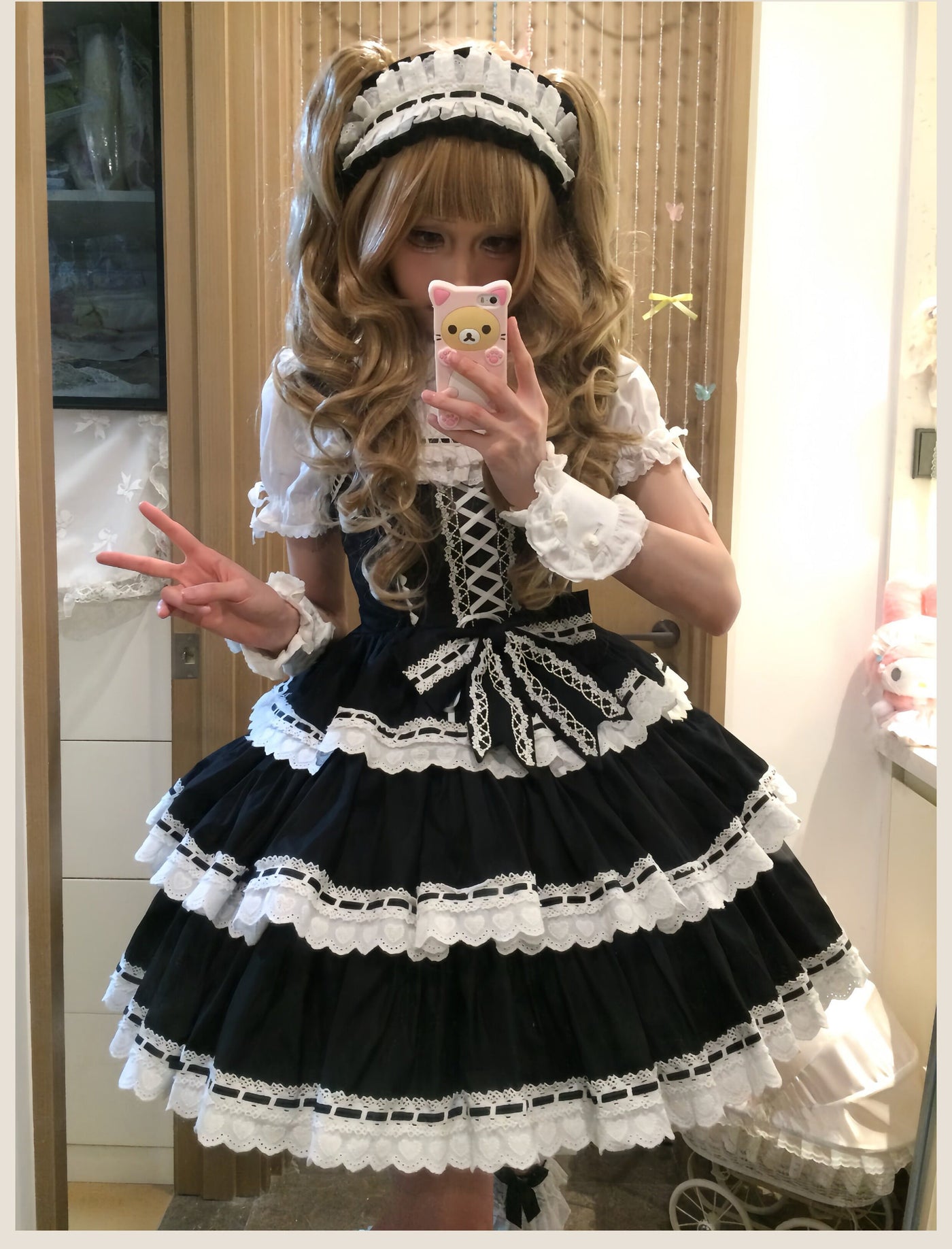 Tata Long Ear - Otome Heart - Vintage-inspired Sweet Lolita JSK