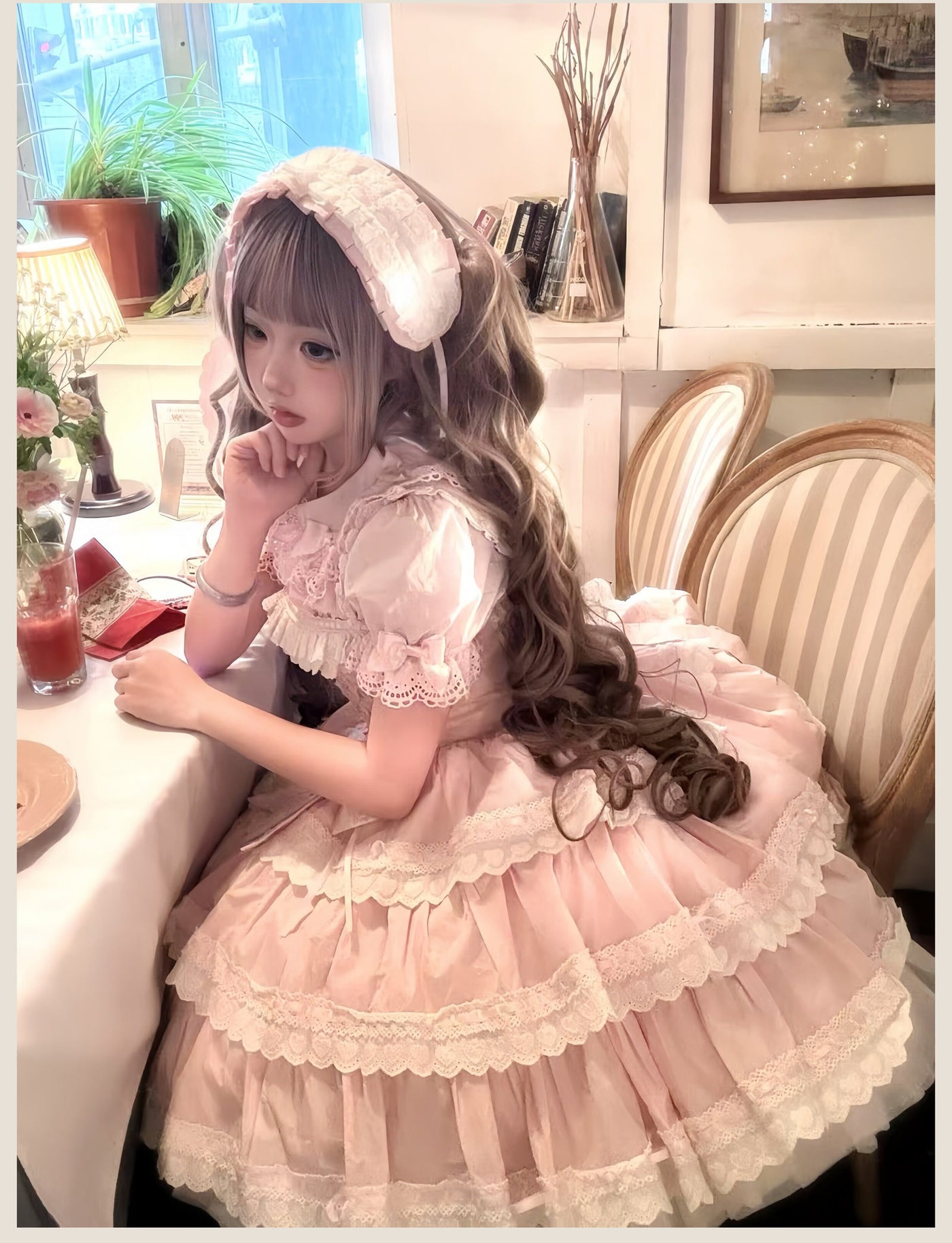 Tata Long Ear - Otome Heart - Vintage-inspired Sweet Lolita JSK