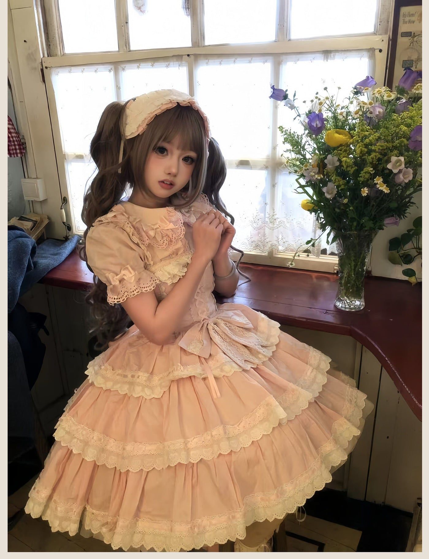 Tata Long Ear - Otome Heart - Vintage-inspired Sweet Lolita JSK