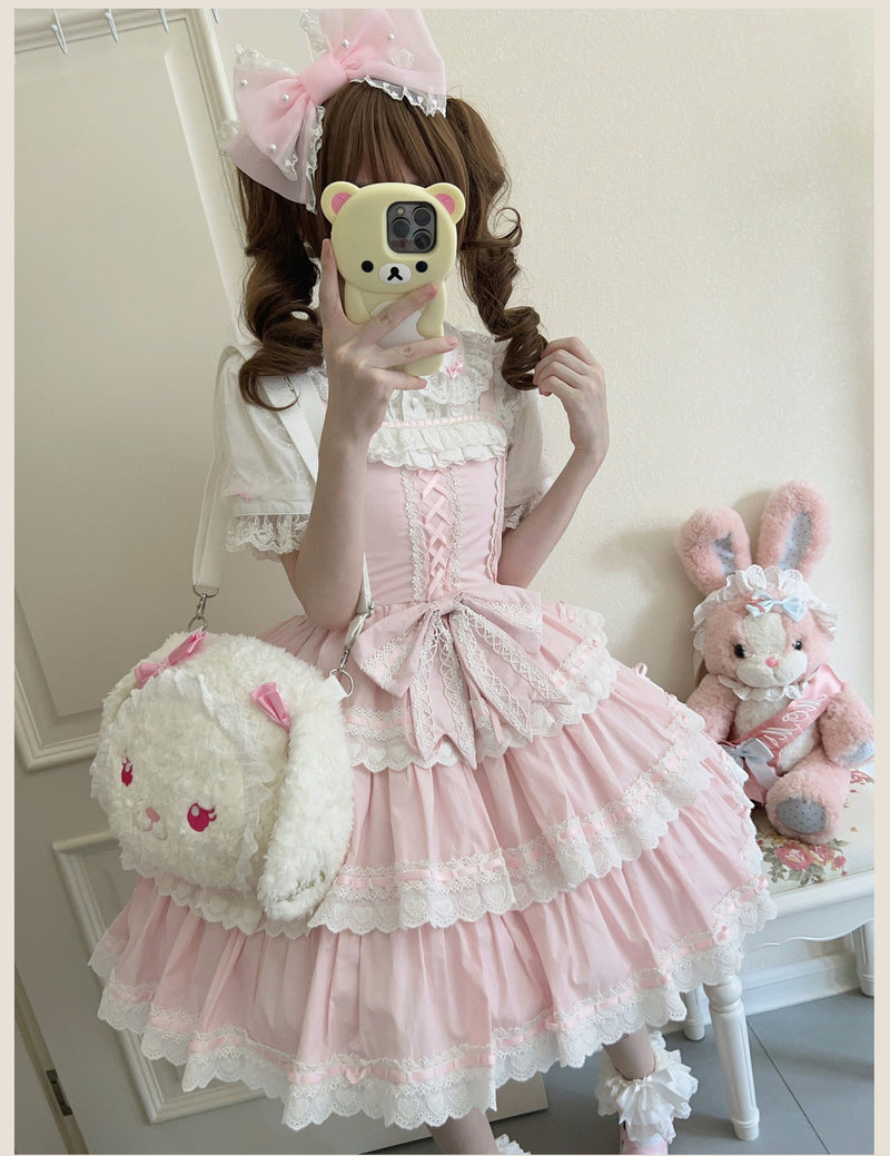 Tata Long Ear - Otome Heart - Vintage-inspired Sweet Lolita JSK