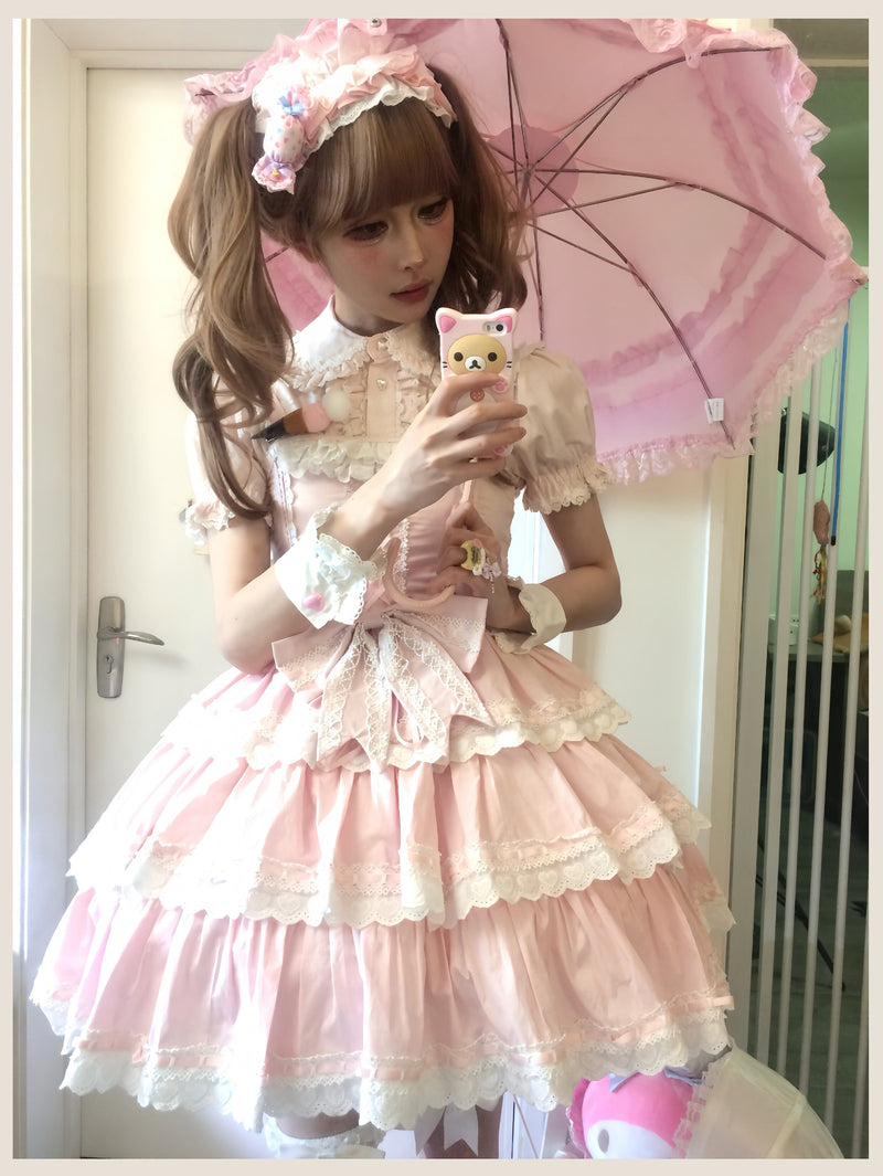 Tata Long Ear - Otome Heart - Vintage-inspired Sweet Lolita JSK