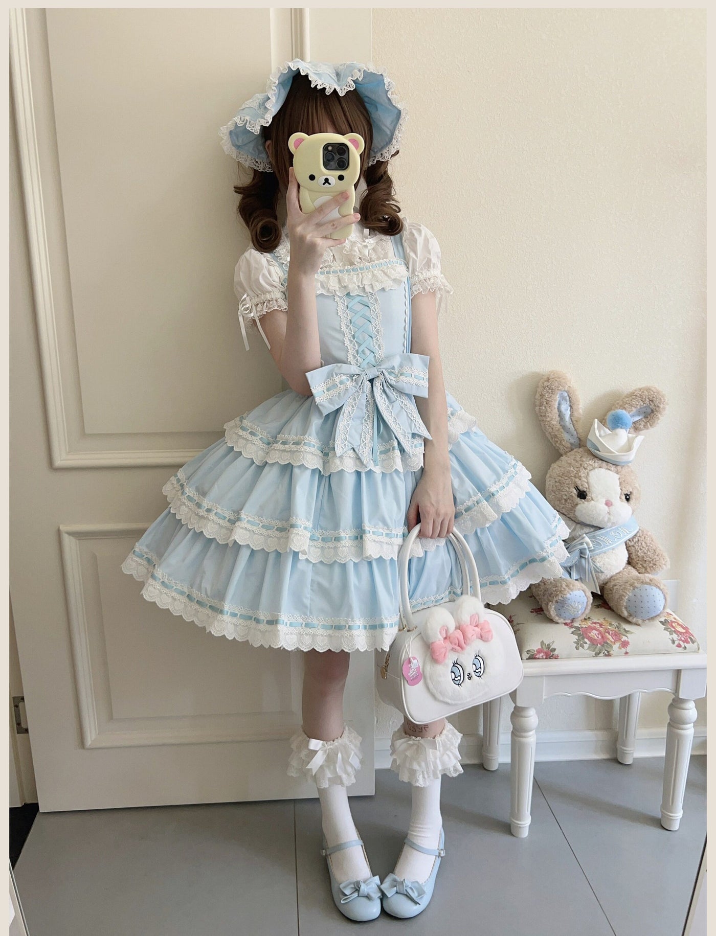 Tata Long Ear - Otome Heart - Vintage-inspired Sweet Lolita JSK