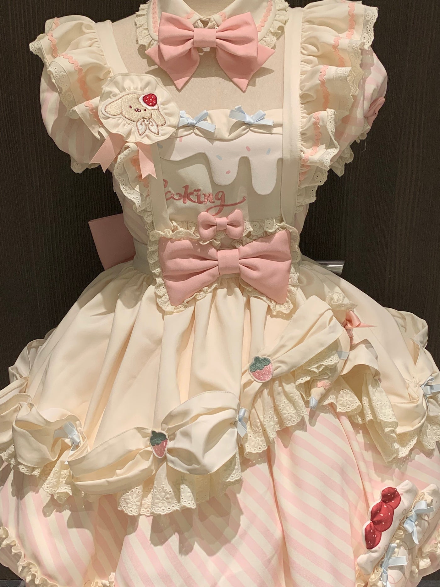 Sweet Tea Girl - Sweetheart Cake Lolita - Short-sleeved Sweet Lolita