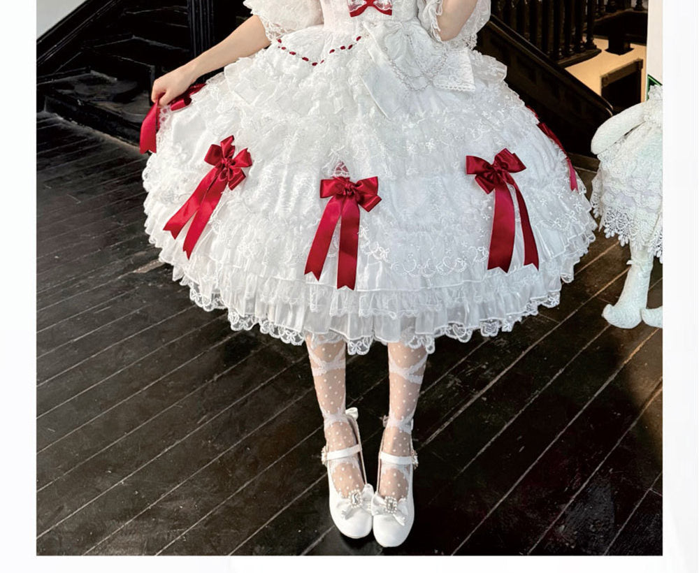 Pear Island Tea - Misty Moon Dream - Sweet Lolita JSK dress