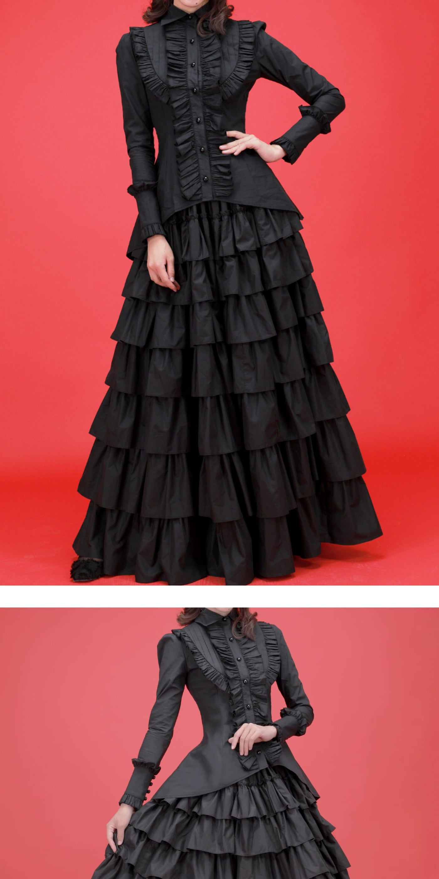 LACE GARDEN - Victorian Ruffle - Separates Set