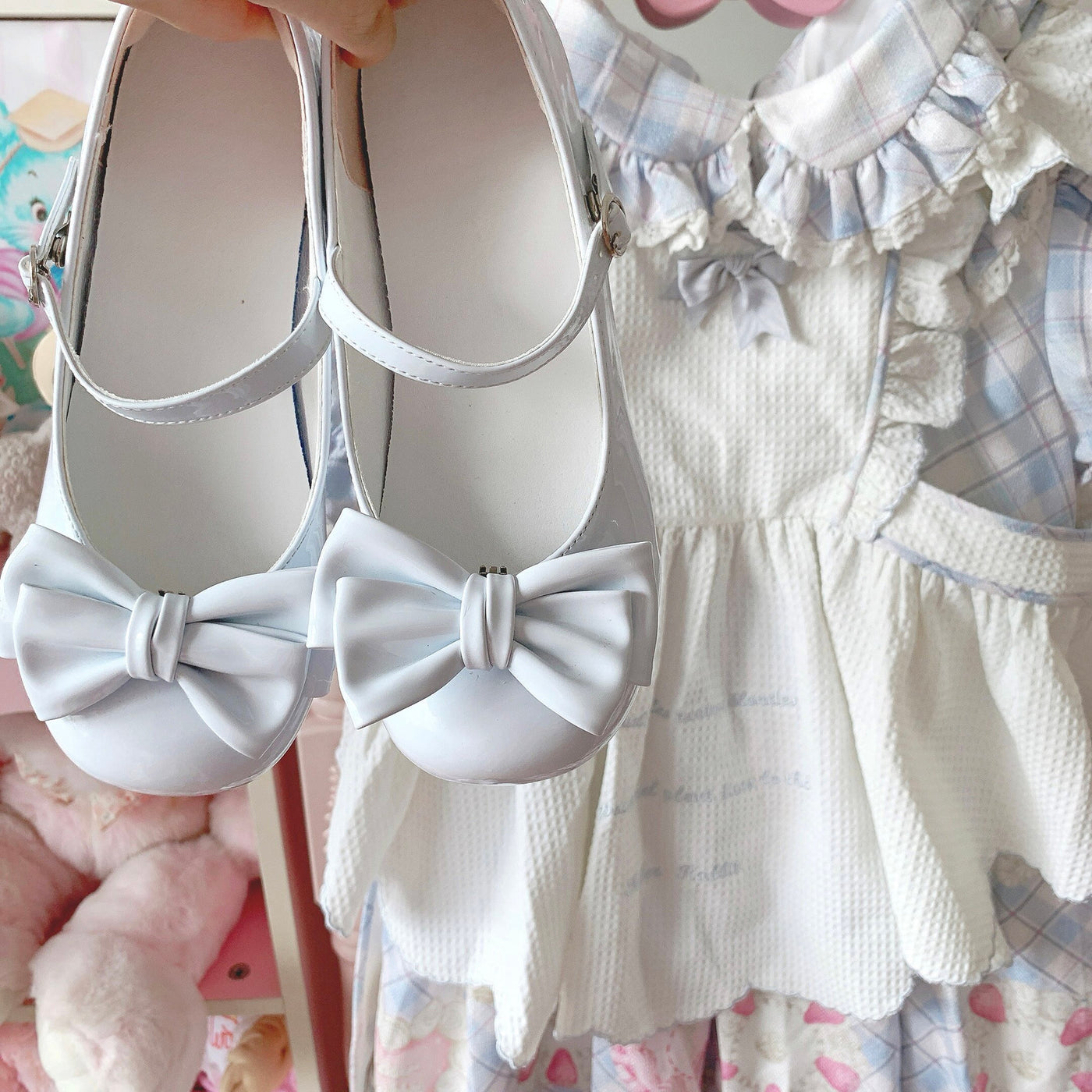 Tata Long Ear - Long Ear Manor - Bow Mary Jane Shoes